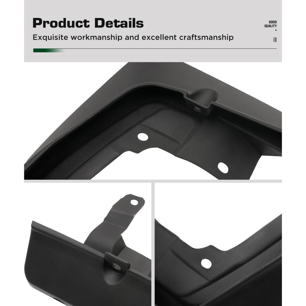 4 STUKS Auto Spatlappen Spatborden Spatborden Auto Spatlappen Compatibel met BMW IX3 2021 2022