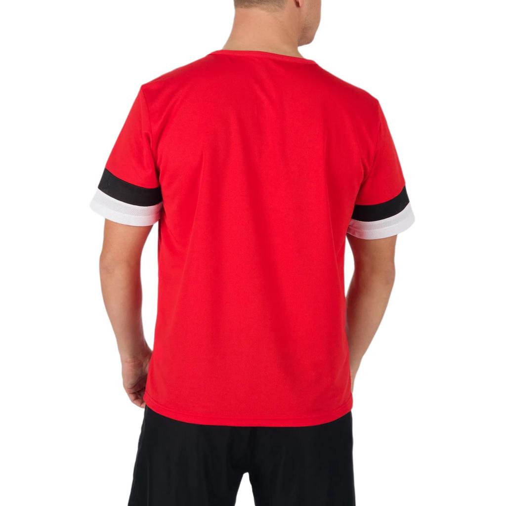 PUMA T Shirts Men's Red Crew Neck Moderate Straight Fit 704932-01