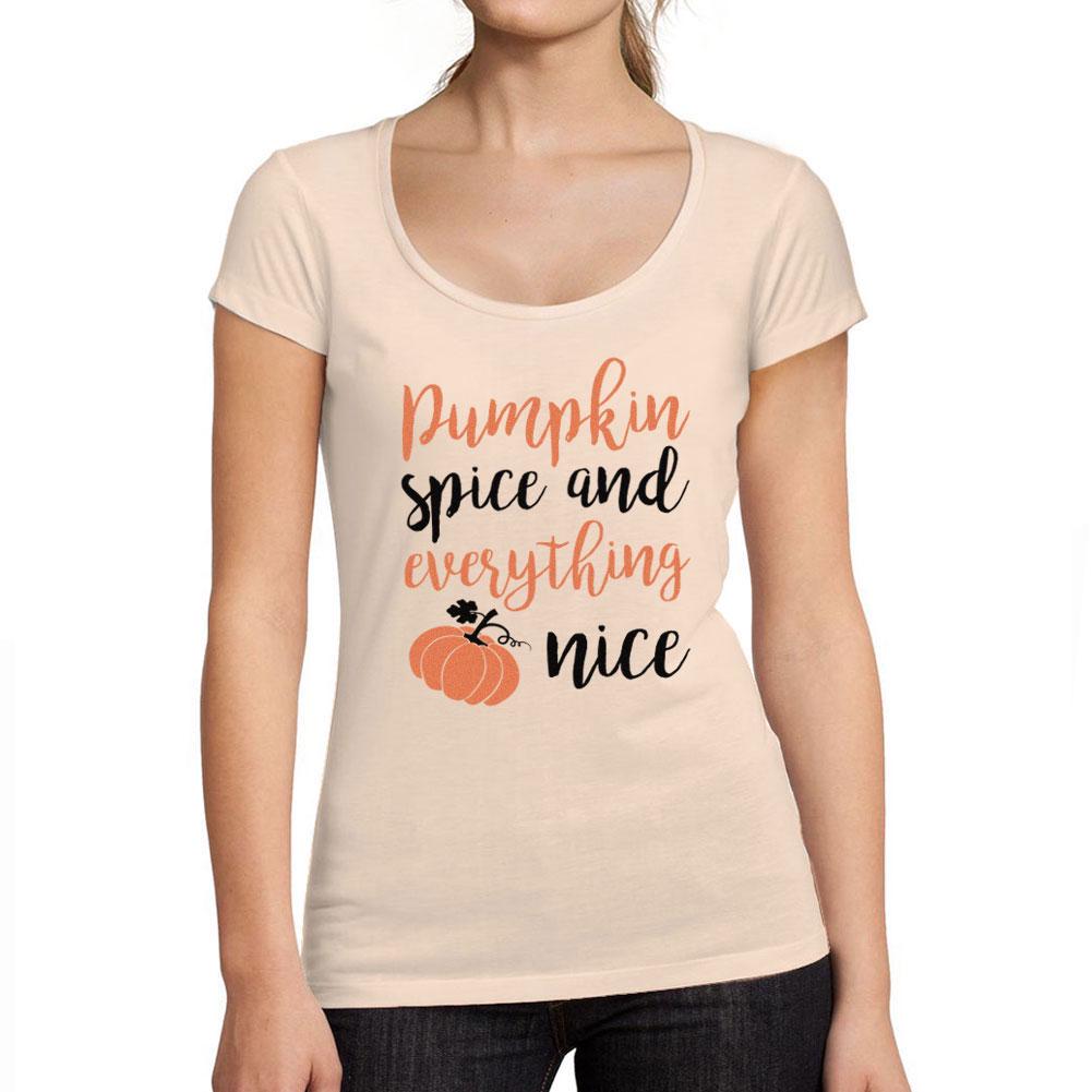 Ultrabasic Γυναικείο T-Shirt με Στρογγυλή Λαιμόκοψη Pumpkin Spice And Everything