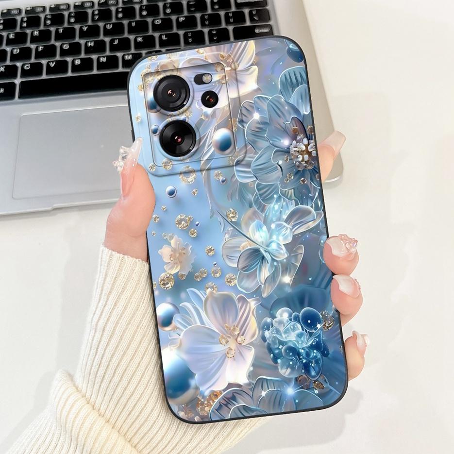 למארז Xiaomi 13T Pro כיסוי אופנתי מגניב צבוע במכונה כיסוי טלפון רך TPU מט עבור Xiaomi Mi 13T Pro Mi13T 13TPro 5G