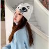 biensn.Women Winter Cute Animal Cat Hat Crochet Beanie Hats Photography Knitted Hat Cap