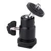 Back 14 Inch Screw Camera Tripod Mini Ballhead Hot Shoe Adapter Accessory For Digital Camera