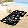 Benutzerdefinierter Name SKZ Druck Strandtuch, Großes Weiches Schnelltrocknendes Handtuch für Strand Camping Schwimmen -HE127