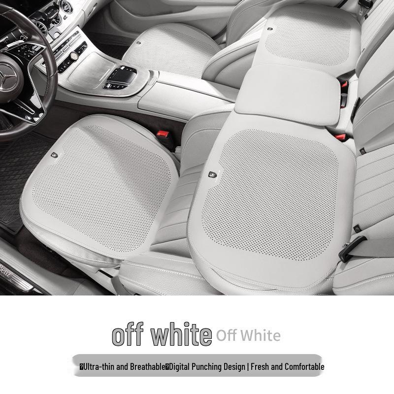 All-Season Breathable Seat Cushions for Dongfeng Fengxing T5 Prosperous Edition, Semi-Covered Lychee Leather