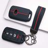 Key Fob Cover for Hyundai with Keychain Anti-Scratch Guard Shockproof Protection Soft Grip Texture Responsive Button Touch Dust Resistant Cover