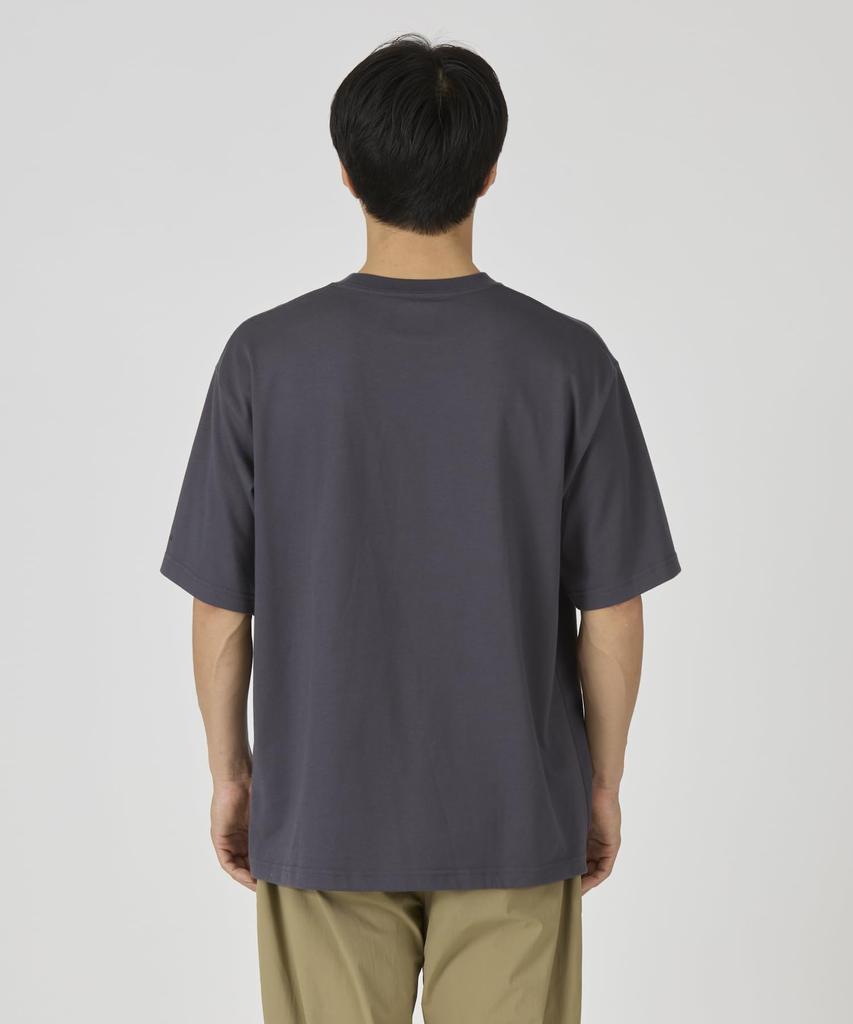 Snow Peak New Standard Pocket T-Shirt NSD-TS-25AU001, Men's/Women's, BLUE, M