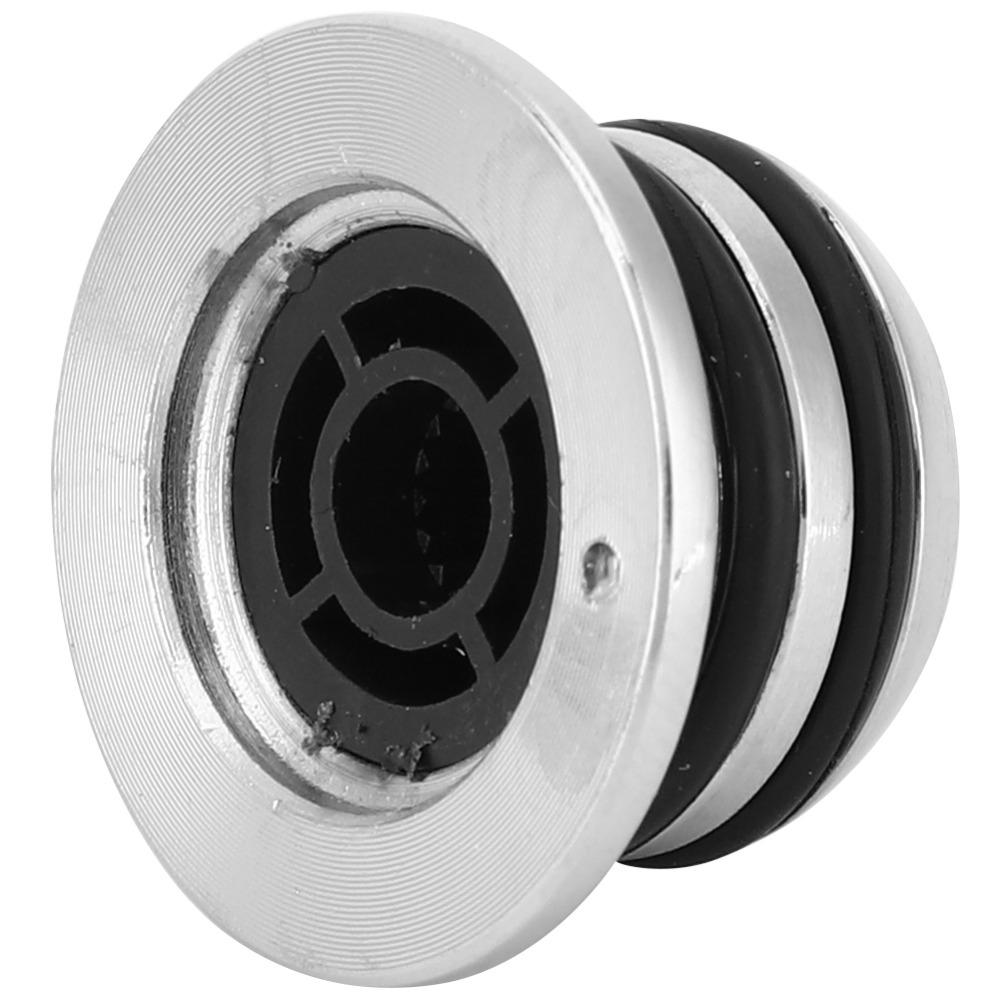 3PCS Silver Color Volume Control Knobs Metal Bass Knobs Premium Guitar Knobs For Electric Guitar