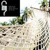 1Set 300kg Hammock Chair Hanging Accessories Kit Spring Swivel Hook and Ceiling Hammock Mount for Indoor/Outdoor