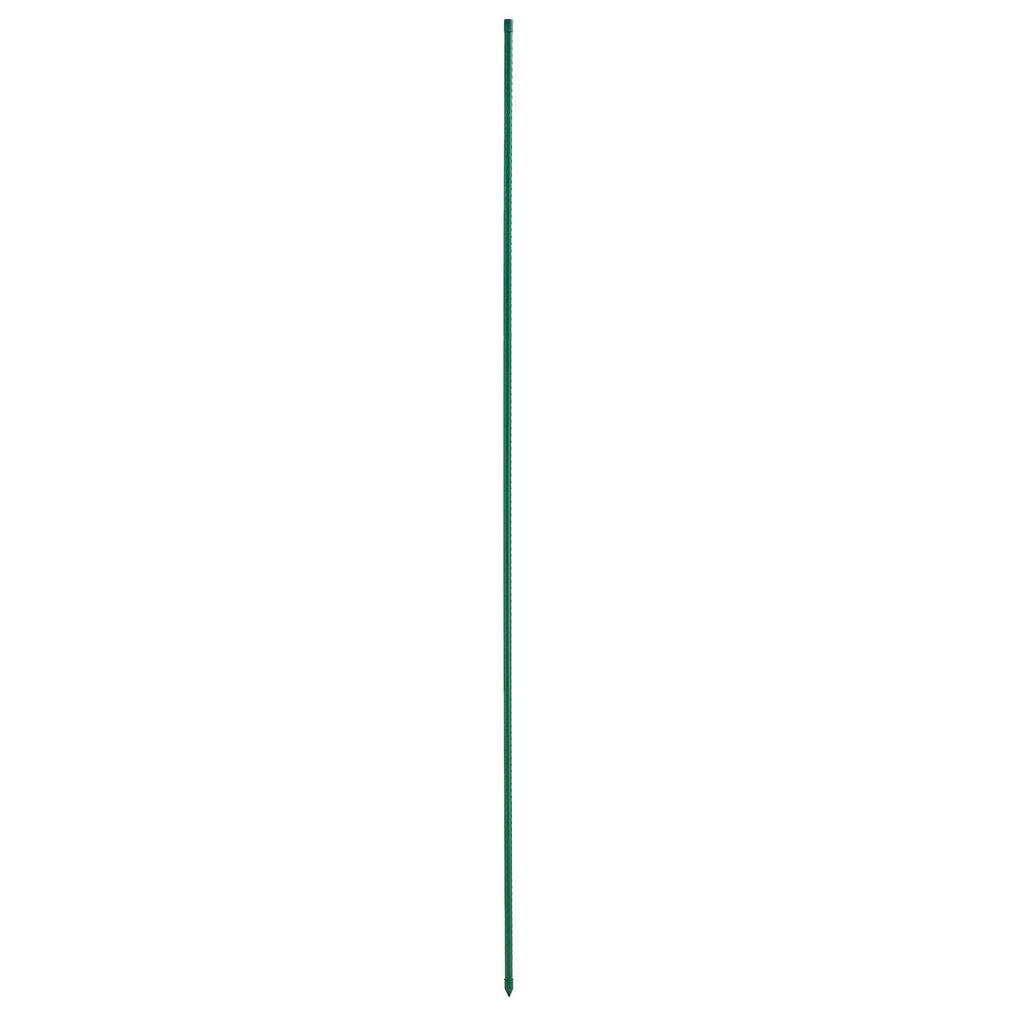 Garden Stakes, 50 Pack, 1170 mm, Plastic Coated Metal Tomato Stakes, Garden Sticks for Plants Support, with Pointed End and Non-Slip Bumps for Growing