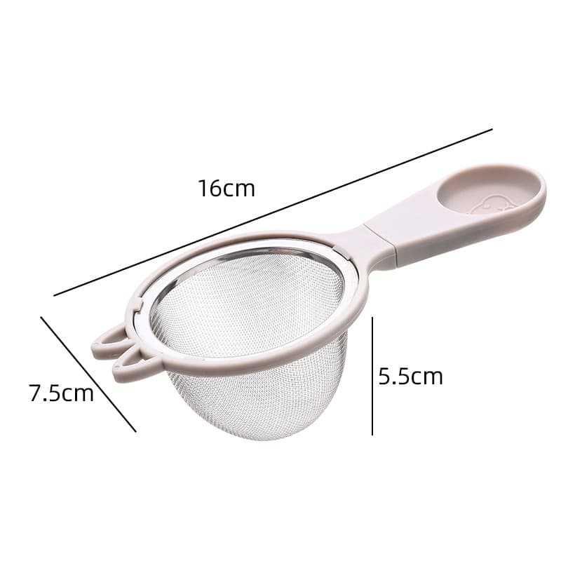 Stainless Steel Fine Matcha Strainer With Binaural 7.5cm Diameter Mini Fine Mesh Sieve Tea Strainers Coffee Flour Kitchen Filter