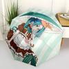 1pc Anime Character Inspired Outdoor Umbrella - Automatic Opening/Closing, Portable Tri-Fold Design with 8-Bone Iron Frame - Perfect Gift for Fan