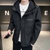 Autumn New Hooded Jacket Men's Loose Spring and Autumn Windproof Jacket Popular Coat