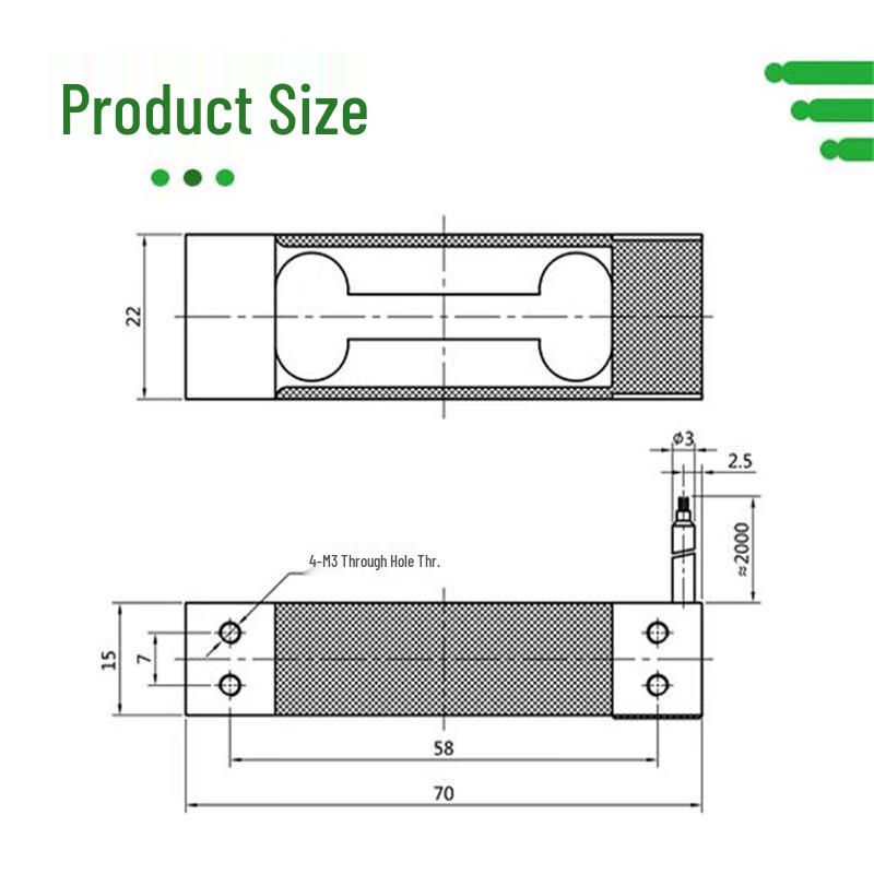 Miniature Cantilever Beam Load Cell