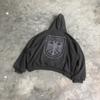 Sweat-shirts amples surdimensionnés RogueWave 100% coton imprimés à enfiler à capuche pour hommes