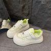 Mode Hot Selling Zwart Fleecegevoerd Casual Sportschoenen Dames Winter Veelzijdig Niche Broodschoenen Dikke Zool 2025 Nieuwe Stijl
