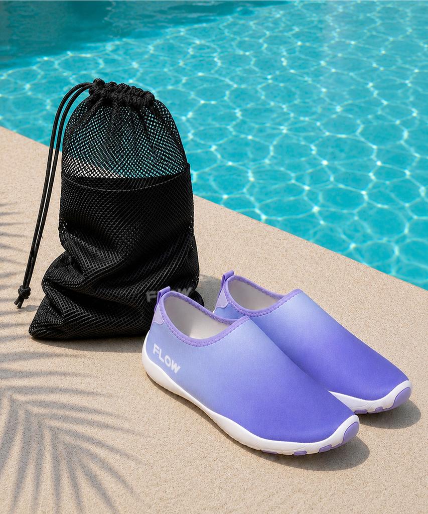 Peullou Mesh Low Aqua Shoes Water Shoes 4 Colors Unisex (Type B)
