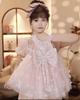 Girls' Sparkly Princess Puff Skirt Dress - 2025 Spring/Autumn Fashion