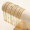 12PCS Women's Stainless Steel Bracelet Set, Elegant Jewelry Set for Women, Suitable for Daily Wear, Party Accessories and Gifts