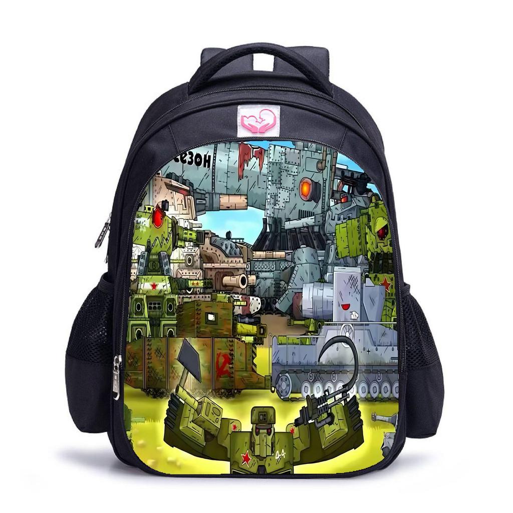 World of Tanks Schultasche: Kinder-Freizeitrucksack mit großem Fassungsvermögen in drei Größen