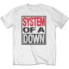 System of A Down Classic Logo Print Cotton TShirt Alternative Metal Punk Streetwear Unisex Crew Neck Short Sleeve Tee