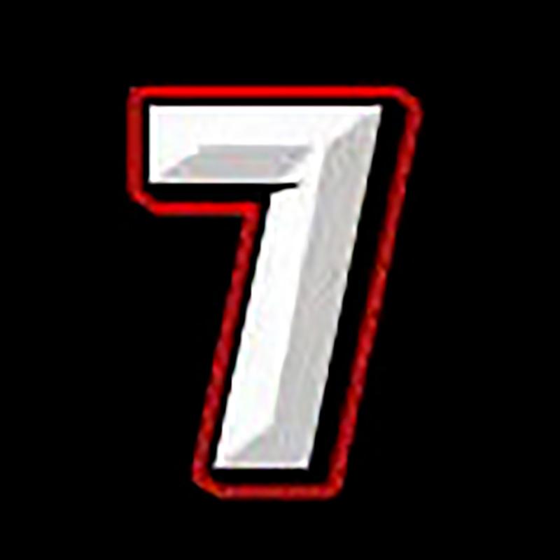 Motorcycle Accessories Sticker Car Styling And Decals 0 To 9 Creative Arabic Numbers Racing Number Helmet Racing Vinyl Decals