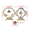 Creative Retro Hollow Out Hanging Incense Burner Holder Incense Diffuse Metal Incense Holder Home Living Room Decor