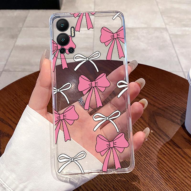 For Infinix Hot 12 Pro Play 12 i Phone Case Cute Rabbit Clear Silicone Back Cover For Infinix Hot12 12Pro 12Play 12i Bumper Capa