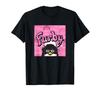 Furby Pink & Black Retro Watercolor Surprise Furby Face T-Shirt