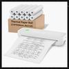 A4 Thermal Paper Rolls 210mm Width 30mm Core, Printer Paper for A40/X8/S8/M08F/MT810, Business Construction Labeling Supplies
