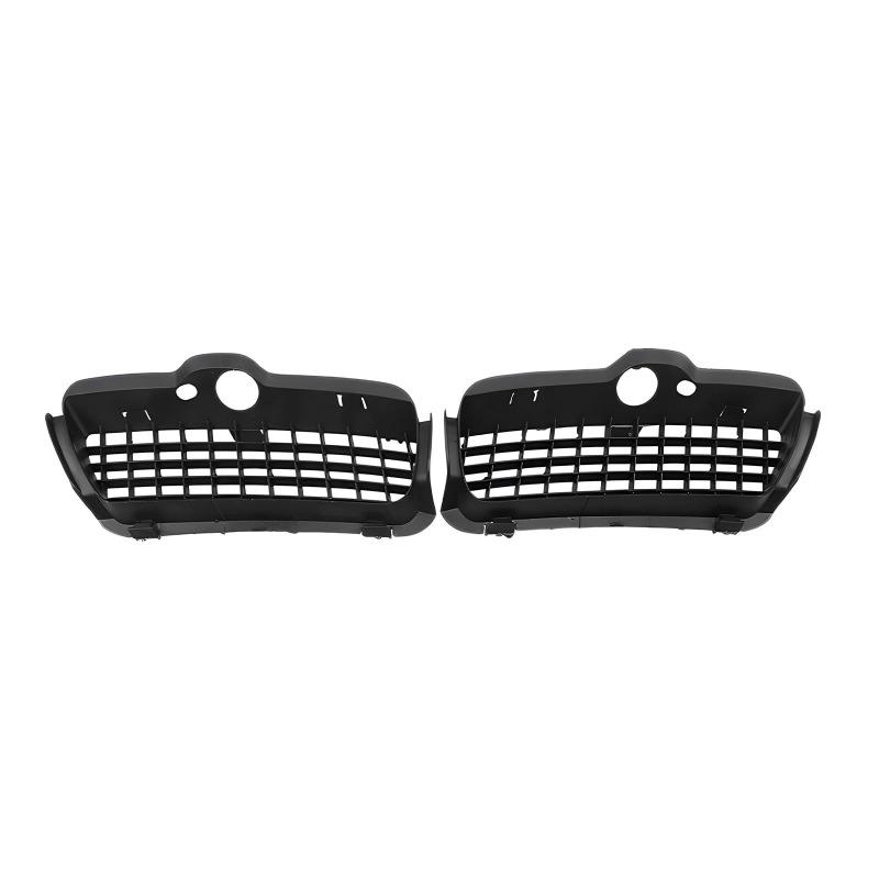 1 par bil främre stötfångare dimljus galleröverdrag passar för Golf MK3 Rabbit 1994 1995 1996 1H6853665A 1H6853666 (svart)