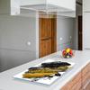 GLASS PROTECTIVE PLATE FOR STOVE 90x52 PATTERN