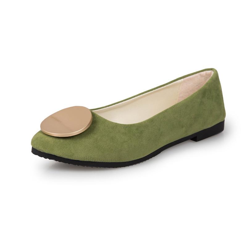 Dámské Dívčí Pevné Velké Velikost Slip On Ploché Mělké Pohodlné Ležérní Single Boty