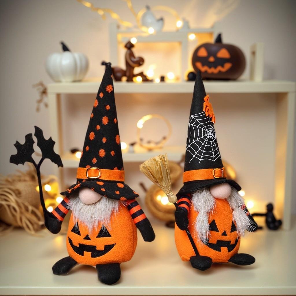 Halloween Doll Faceless Doll Dwarf Decorative Ornament Rudolf Goblin Doll