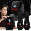 1/2pcs Car Accessories Seat Headrest Protective Covers For BMW M E36 E46 E39 E53 E90 E60 E61 E93 E87 F30 F31 G20 X1 X3 X5