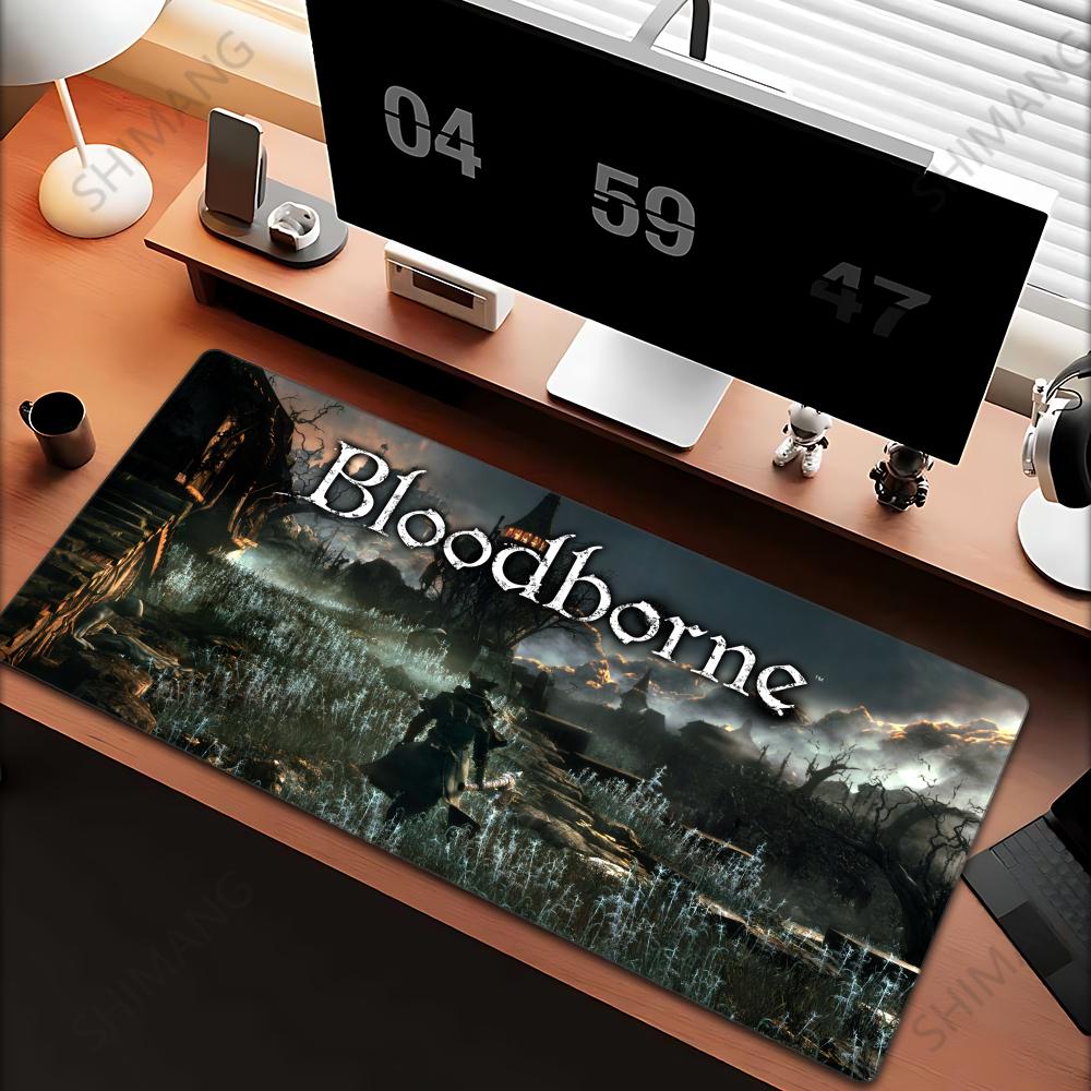 Game Bloodborne Grote PC Muismat Gamer XXL Desktop Decoratie Computer Grote Gaming Muismat xmm Tafel Bureau Mat Tapijt