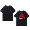 2025 Yokohama Advan GT Modified Wheel Hub Peripheral Short-sleeved Men's Summer Pure Versatile Loose Casual T-shirt