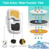 9-Pack Replacement Filters for Petlibro Dockstream Cat Water Fountain PLWF005 PLWF115 PLWF105