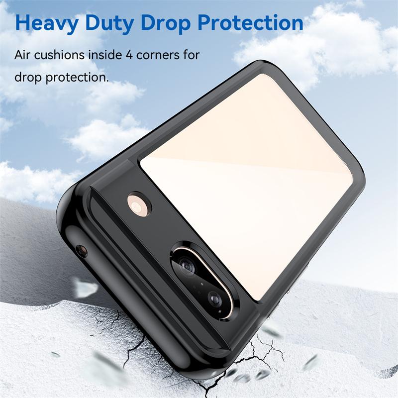 Voor Google Pixel 9 Pro Transparant Kleurrijk TPU Hoesje voor Google Pixel 8A 8 Pro Beschermhoes Helder Schokbestendig Volledige Bescherming Hoes