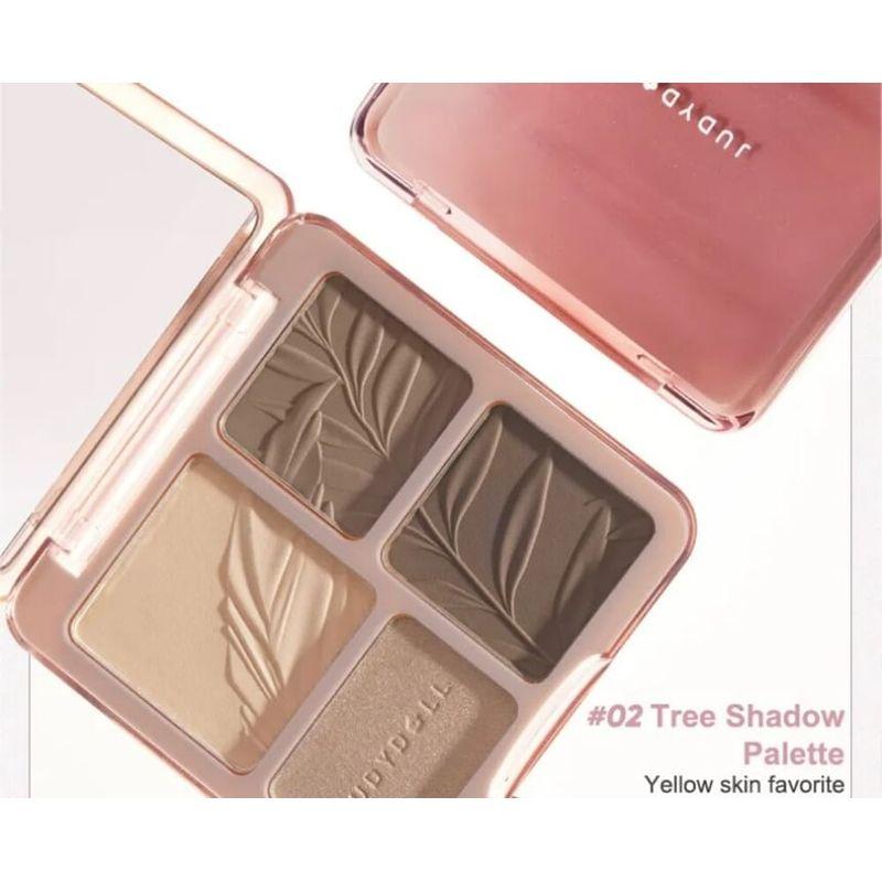 Judydoll - 2 IN 1 Highlighter Contour Palette - 04