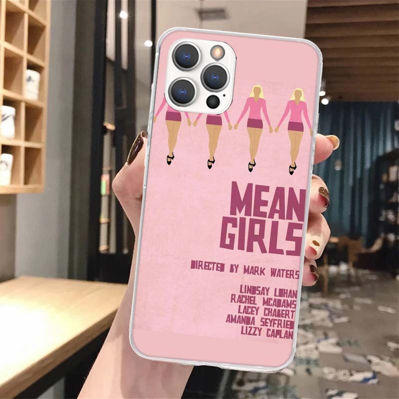 Mean Girls Burn Book Soft Phone Case For iPhone 16 15 14 13 12 11 Pro Max X XR XS 7 Plus 8 + SE 2020 Pattern Customized Cover 14