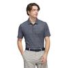 Golf Bunker Print Kurzarmhemd für College Navy Golf Herren,