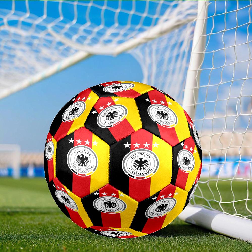 Adventure Mountains Printed Size 5 Soccer Balls, Anti-Slip, Protective Football, Outdoor Sport, a Unique Gift Suitable for Him/her, Birthday