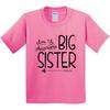 Inktastic Ik Ben De Geweldige Grote Zus Jeugd T-shirt Kinderen Zus Meisje Familie Vet