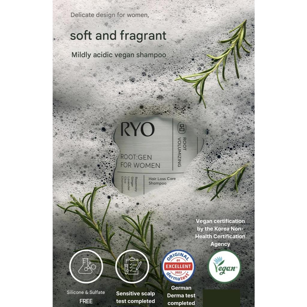 Ryo Root Gen For Women Shampoo 515ml