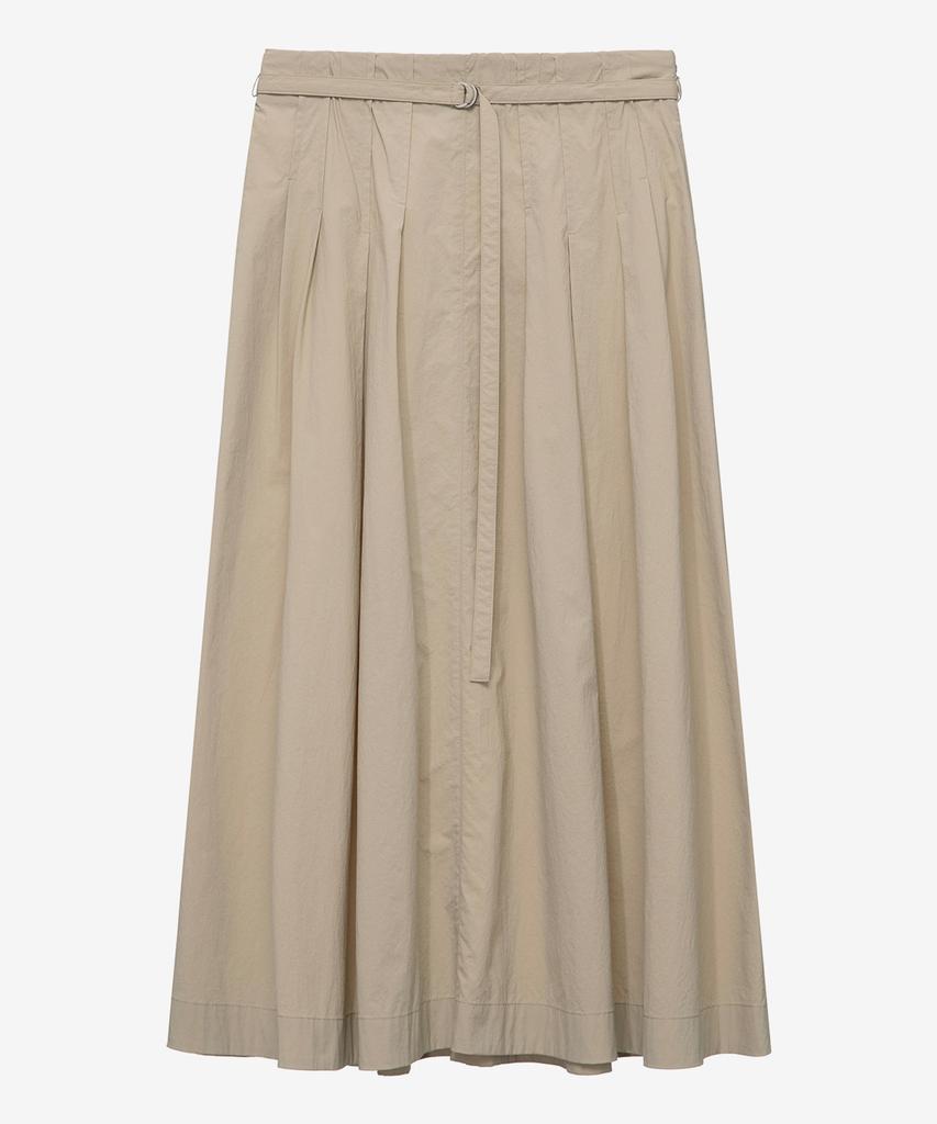 Mind Bridge Woman [W] Pleated Belted Elastic Skirt - 2 Colors