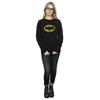 DC Comics Womens/Ladies Batman TV Series Distressed Logo Sweatshirt