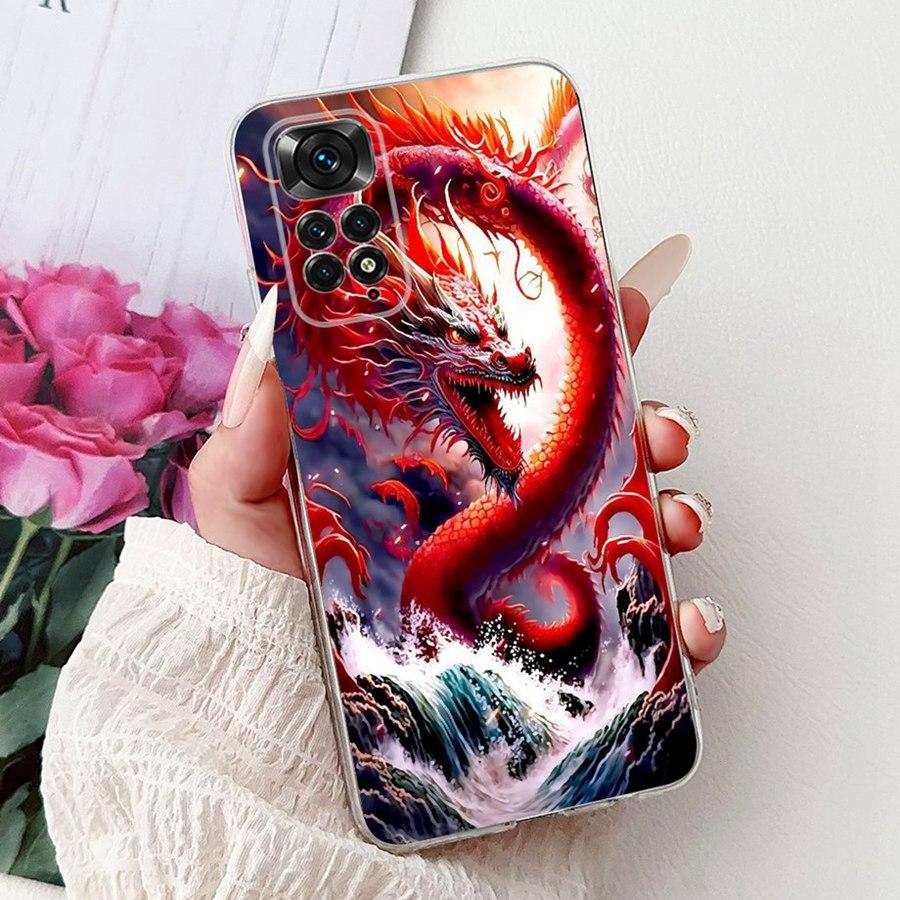 For Xiaomi Redmi Note 11 Pro 11S 4G Phone Case Luxury Painted TPU Cover for Redmi Note11 4G Global Soft Silicone Fundas Capa