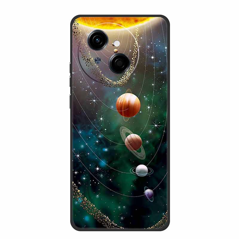 Phone Case For Tecno Spark Go 1 S Back Cover Case 6.67" Black Silicone Soft TPU Coque For Tecno Spark Go 1S Case Go1S Funda Para