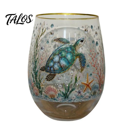 Luxury Gold Rimmed Glass Hummingbird Joy Tea Cup, Colorful Animal Tumbler, Floral Elegant Desktop Ornament Golden Rim, Artistic Water for Coffee Juice