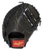 Rawlings baseball softball HYPER TECH R2G GR6FHTM535 Size inches worn on left glove, [First baseman's glove] Black, 11.75 (Right-handed thrower, hand)